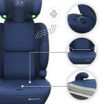 Kinderkraft autosjedalica Comfort Up 2 plus i-Size 9-36 kg (76-150 cm) bez Isofix-a, Navy - Slika 13