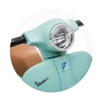 Mini Vespa Teal motor na akumulator Green - Slika 14