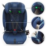 Kinderkraft autosjedalica Comfort Up 2 plus i-Size 9-36 kg (76-150 cm) bez Isofix-a, Navy - Slika 14