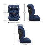 Kinderkraft autosjedalica Comfort Up 2 plus i-Size 9-36 kg (76-150 cm) bez Isofix-a, Navy - Slika 18