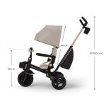 Kinderkraft Tricikl AVEO Plus 2, Beige - Slika 16
