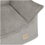 Dječja fotelja PLUSH NEST ROYA, bež, vrhunski kord - Slika 6