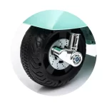 Mini Vespa Teal motor na akumulator Green - Slika 7