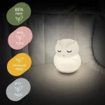 Zopa silikonska LED noćna lampica – veličina M Rabbit - Slika 14