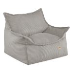 Dječja fotelja PLUSH NEST ROYA, bež, vrhunski kord - Slika 3