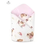 MimiNu jastuk za novorođenče - Medvjedić snovi roza