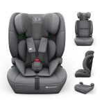 Kinderkraft autosjedalica Comfort Up 2 plus i-Size 9-36 kg (76-150 cm) bez Isofix-a, Grey