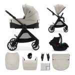 Kinderkraft dječja kolica VESTO 2 3u1, Beige