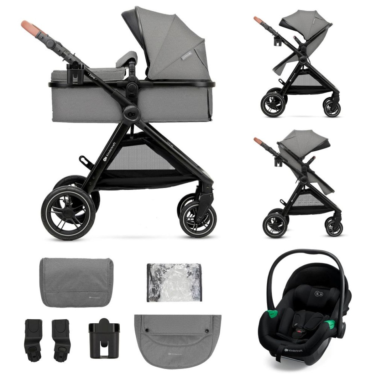 01-kinderkraft-kolica-esme-pro-3u1-mink-pro-moonlight-greyjpg-gallery-jpg (1) Kinderkraft Kolica Esme Pro 3u1 MINK PRO 2, Moonlight Grey - Slika 1