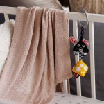 BabyOno Pletena bambus dekica 75x100 cm, svijetlo bež - Slika 4