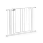 Babyono Zaštitna ograda 75-96 cm, bijela - Slika 5