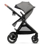 Kinderkraft Kolica Esme Pro 3u1 MINK PRO 2, Moonlight Grey - Slika 5