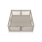 Lionelo dječja igraonica/vrtić Willow XL 187x207x68 cm, Beige Sand - Slika 5