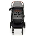 Kinderkraft Kolica Esme Pro 3u1 MINK PRO 2, Moonlight Grey - Slika 7