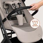 Lionelo Sia sportska kolica, Beige Sand - Slika 8