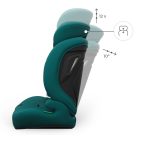 Kinderkraft autosjedalica Comfort Up 2 plus i-Size 9-36 kg (76-150 cm) bez Isofix-a, Green - Slika 10