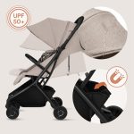 Lionelo Sia sportska kolica, Beige Sand - Slika 10