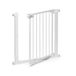 Babyono Zaštitna ograda 75-96 cm, bijela - Slika 12