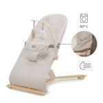 Kinderkraft Ležaljka MIMI, bež wooden - Slika 13