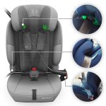 Kinderkraft autosjedalica Comfort Up 2 plus i-Size 9-36 kg (76-150 cm) bez Isofix-a, Grey - Slika 14
