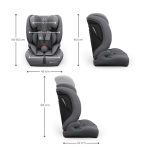 Kinderkraft autosjedalica Comfort Up 2 plus i-Size 9-36 kg (76-150 cm) bez Isofix-a, Grey - Slika 18