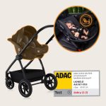 Lionelo dječja kolica Meril 3u1, Grey Stone - Slika 19
