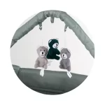 Chipolino putni krevetić LUNA s podlogom za prematanje Matcha - Slika 3
