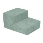 PLUSH NEST pjenaste stepenice za djecu za suhi bazen, zelene, premium šenil - Slika 4