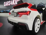 Električni dječji automobil Audi RS6 Avant GT 12 volti bijeli - Slika 7