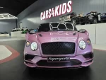 Dječji automobil na baterije Bentley Continental metalik roza - Slika 2