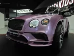 Dječji automobil na baterije Bentley Continental metalik roza - Slika 6