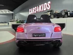 Dječji automobil na baterije Bentley Continental metalik roza - Slika 4