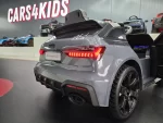 Dječji automobil Audi RS6 Avant GT 12 volti sivi - Slika 7