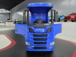 Električni dječji kamion Scania 12V plavi - Slika 2