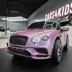Dječji automobil na baterije Bentley Continental metalik roza