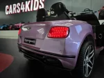 Dječji automobil na baterije Bentley Continental metalik roza - Slika 7