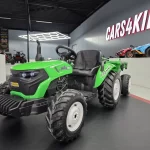 Dječji traktor 24 volta s prikolicom na daljinsko upravljanje, zeleni