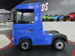 Električni dječji kamion Scania 12V plavi - Slika 3