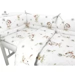 MimiNu Posteljina set 5 elem. Maslačak(za krevetić 120x60 cm)