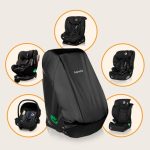 Lionelo ThermalCover zaštitna navlaka protiv sunca za autosjedalicu, Silver - Slika 2