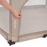 Lionelo dječja igraonica/vrtić Florence XL Easy Fold 180x200x68 cm, Beige Sand - Slika 5