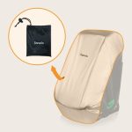 Lionelo ThermalCover zaštitna navlaka protiv sunca za autosjedalicu, Silver - Slika 5