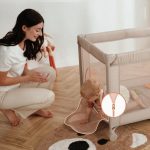 Lionelo putni krevetić 2u1 Amelie, Beige Sand - Slika 7