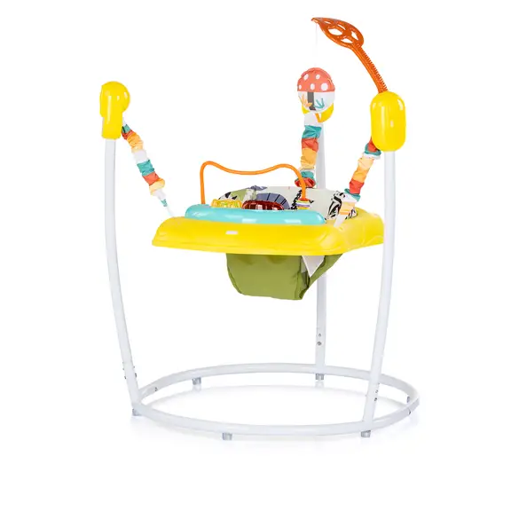 1 (23) Chipolino centar za igru i skakanje Jumpy Car Yellow - Slika 1