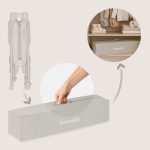 Lionelo putni krevetić 2u1 Amelie, Beige Sand - Slika 10